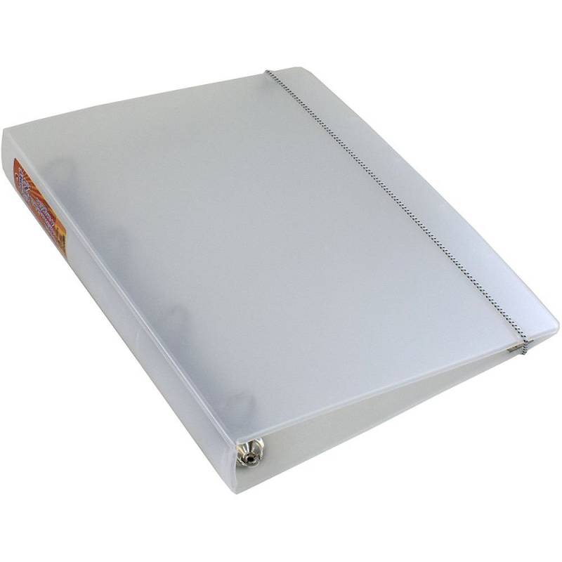 FICHÁRIO 4 ARGOLAS LOMBO 45mm TRANSPARENTE - ACRIMET ACRIMET