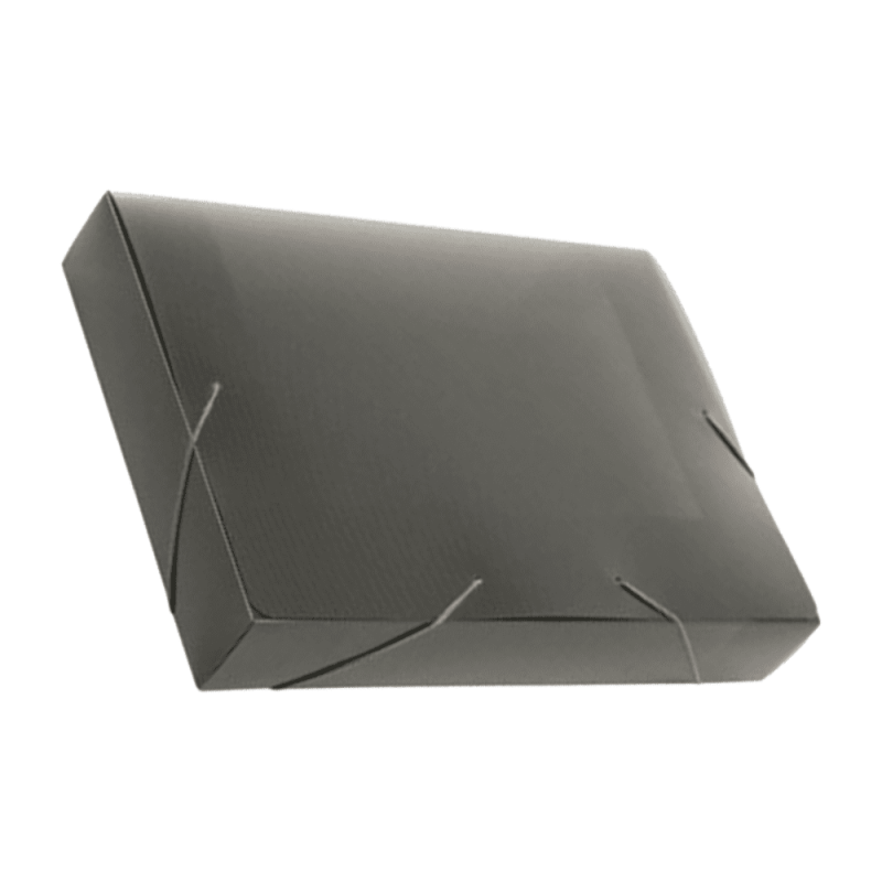 PASTA ABA ELÁSTICO OFÍCIO 332x232x55mm FUME- DAC DAC