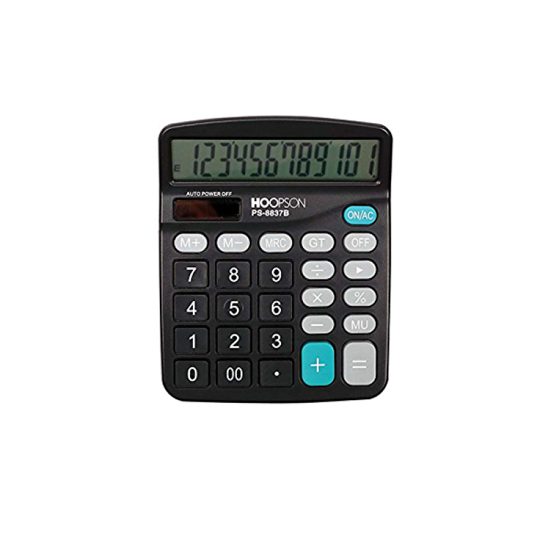 CALCULADORA DE MESA PS-8837B 12 DIGITOS - HOOPSON hoopson