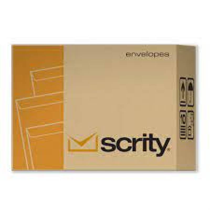 ENVELOPE SACO KRAFT 240x340mm CX. C/ 250 Unid. - SCRITY SCRITY