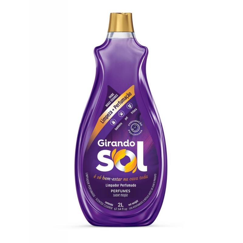 LIMPADOR PERFUMADO 2L SUAVE MAGIA - GIRANDO SOL GIRANDO SOL