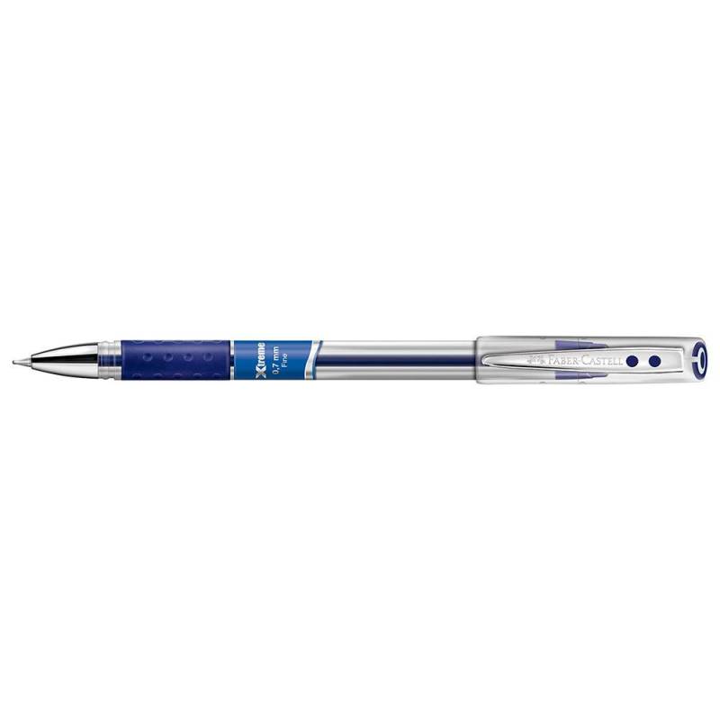 CANETA ESFEROGRÁFICA XTREME 0.7mm AZUL - FABER CASTELL FABER CASTELL
