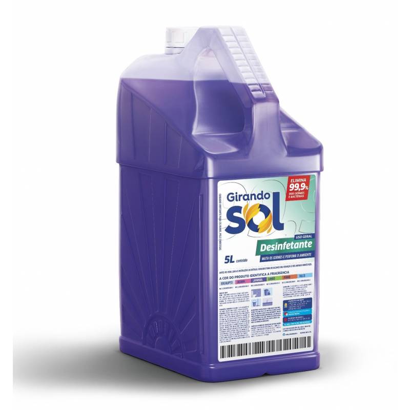 DESINFETANTE 5L LAVANDA - GIRANDO SOL GIRANDO SOL