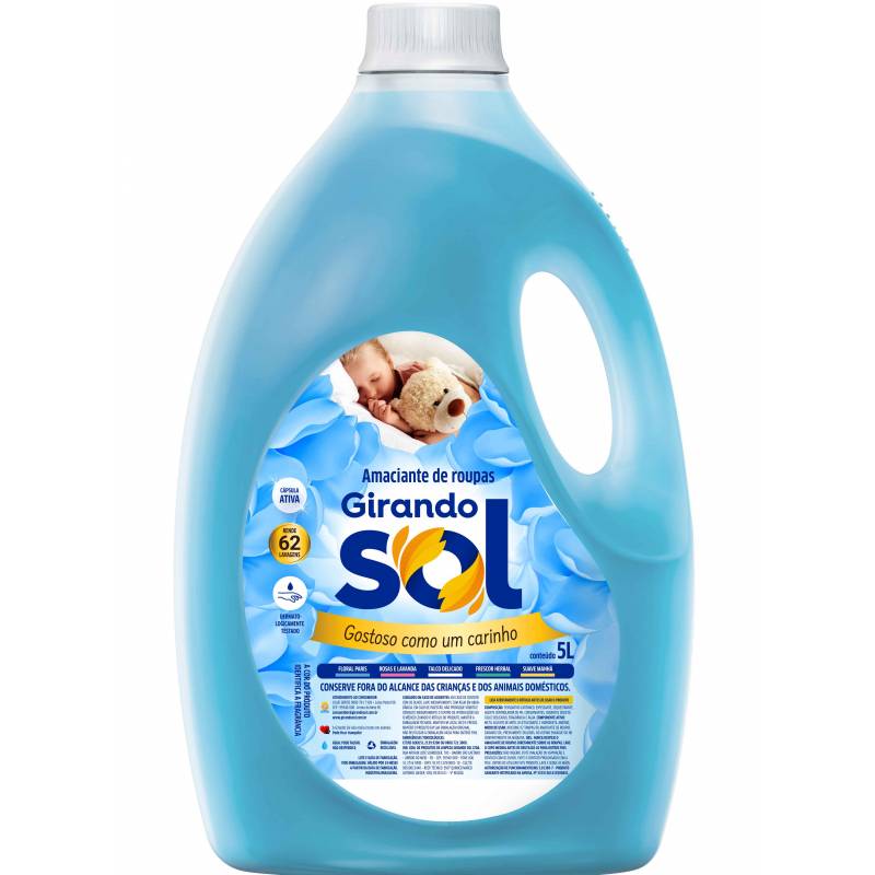 AMACIANTE 5L FLORAL PARIS - GIRANDO SOL  GIRANDO SOL