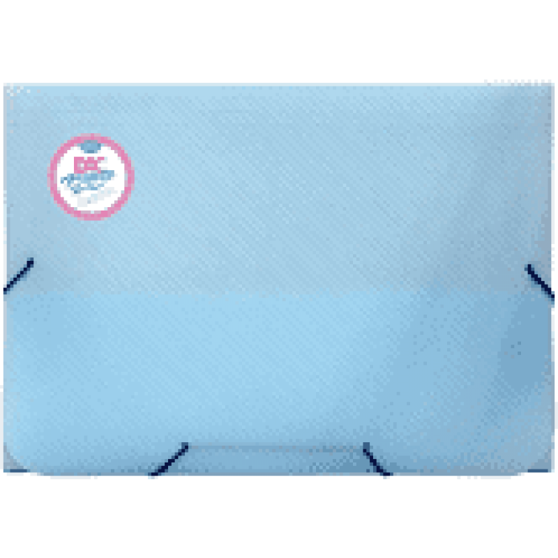 PASTA SANFONADA A4 C/ 12 DIVISÓRIAS AZUL BREEZE - DAC DAC