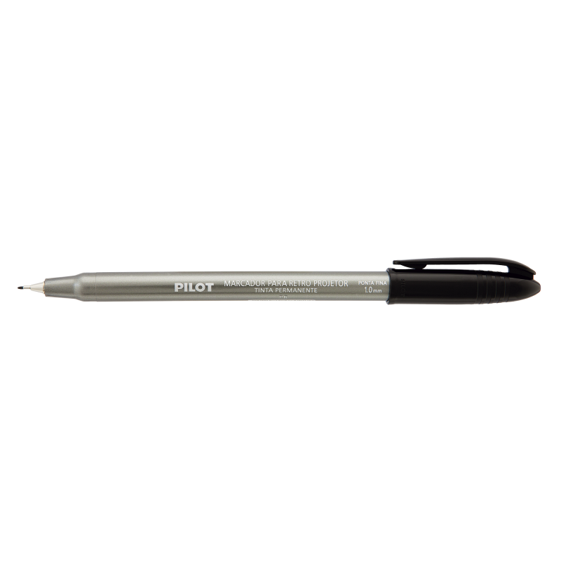 MARCADOR RETRO PROJETOR 1.0mm PRETO - PILOT PILOT