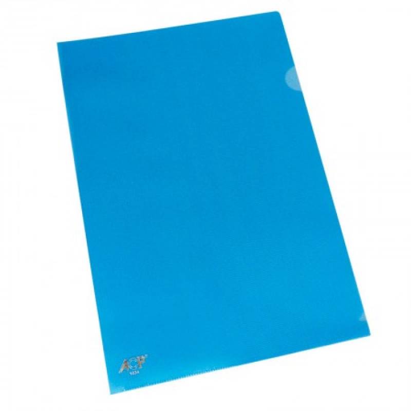 PASTA em L A4 220x310mm AZUL - ACP ACP