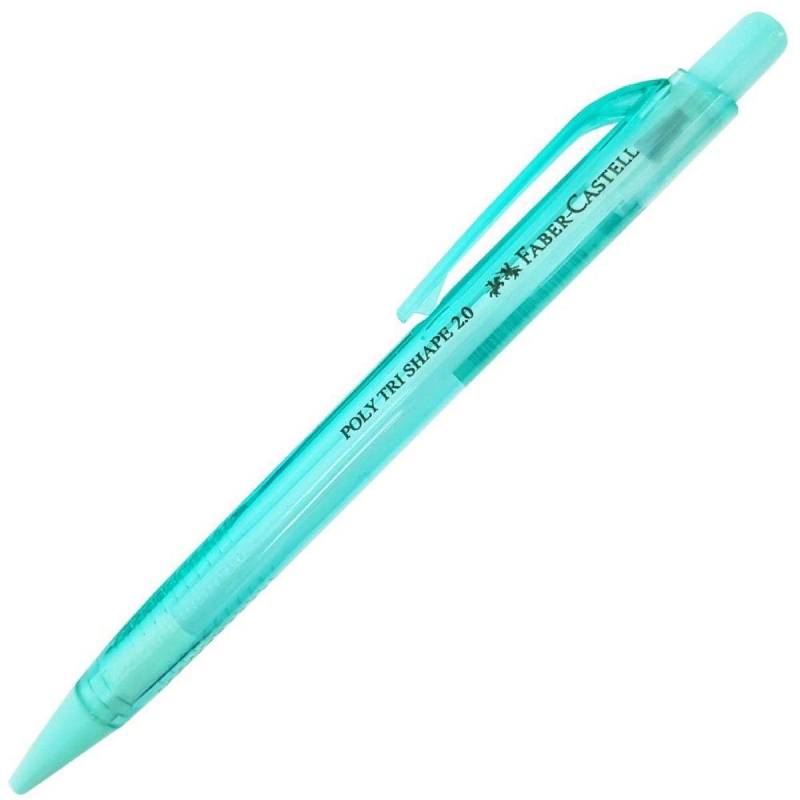 LAPISEIRA 2.0mm TRI SHAPE VERDE ÁGUA - FABER CASTELL FABER CASTELL