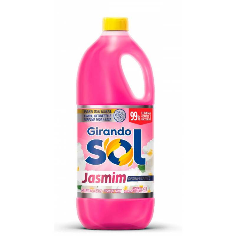 DESINFETANTE 2L JASMIM - GIRANDO SOL GIRANDO SOL