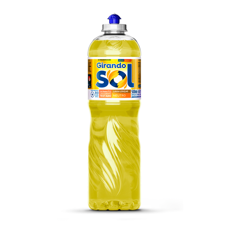Detergente de Louça 500ml Neutro - Girando Sol GIRANDO SOL