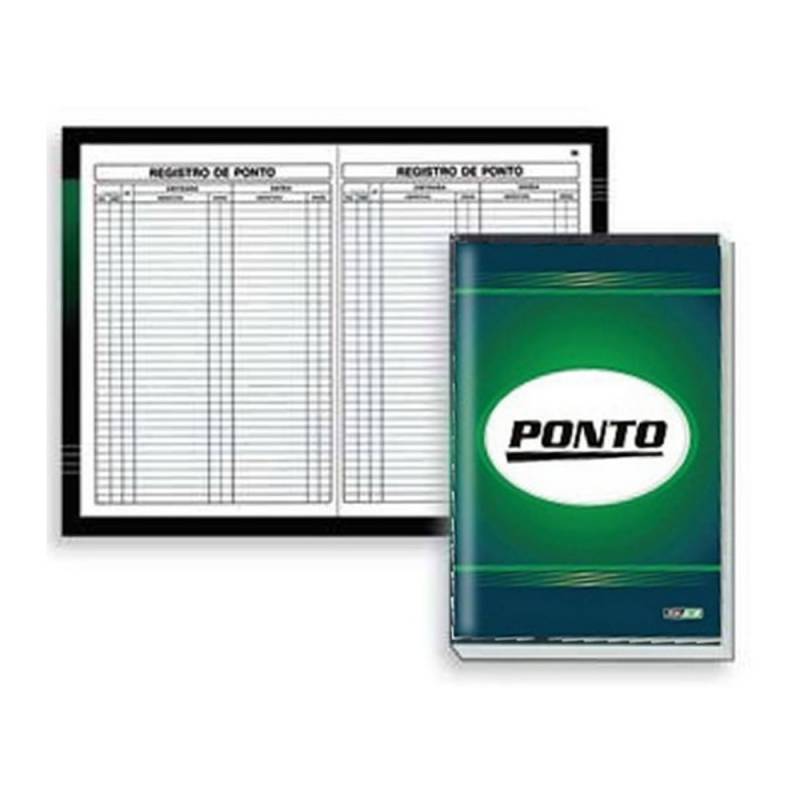 LIVRO PONTO 154x216mm C/ 160Fls - SÃO DOMINGOS SÃO DOMINGOS