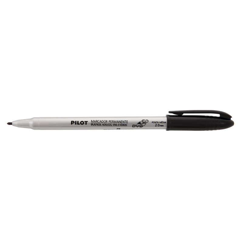 MARCADOR CD/DVD 2.0mm PRETO - PILOT PILOT