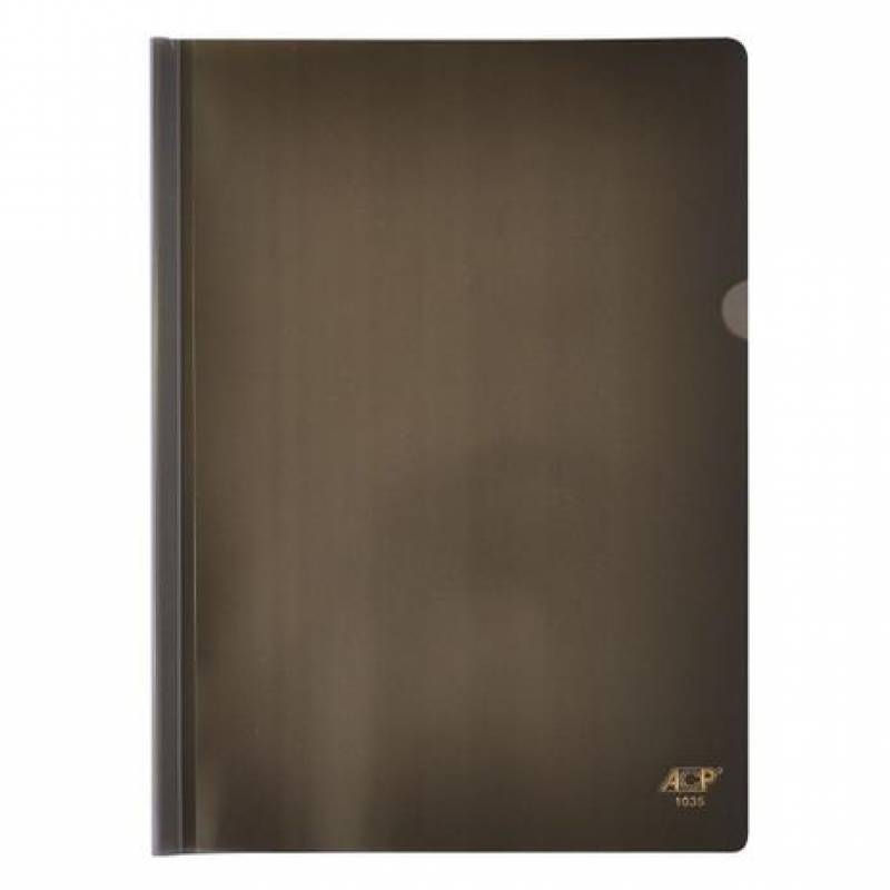 PASTA CANALETA OFÍCIO 230x330x7mm FUMÊ - ACP ACP