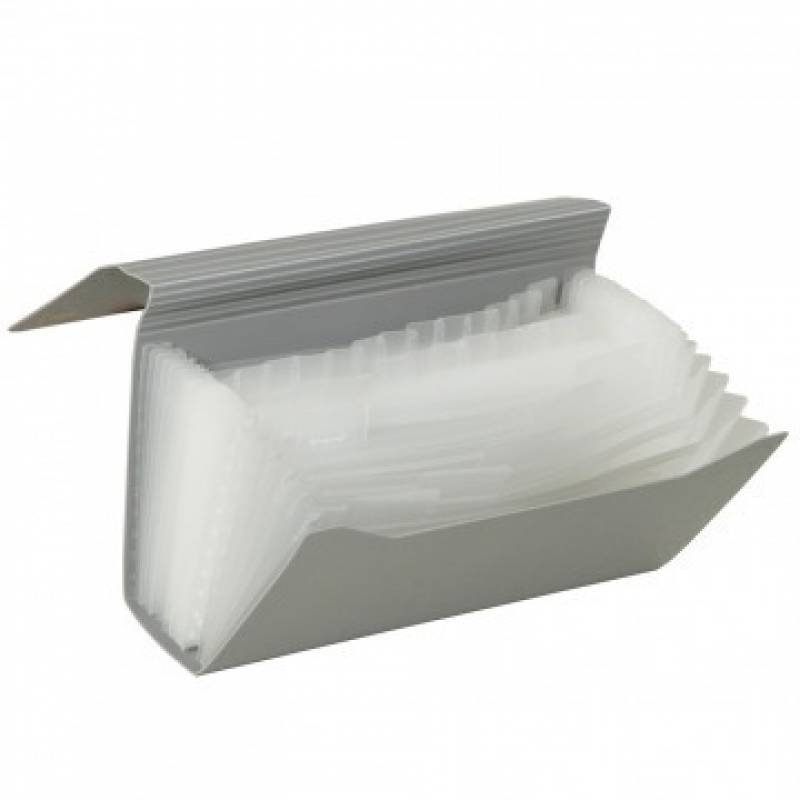 PASTA SANFONADA CHEQUE C/ 31 DIVISÓRIAS FUME - DAC DAC