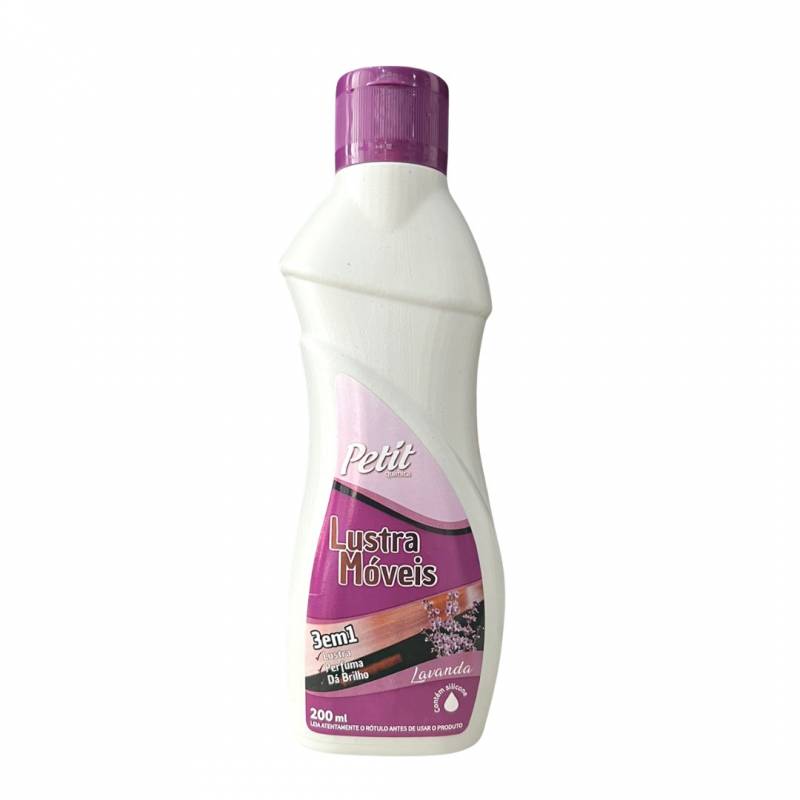 LUSTRA MÓVEIS 200ml LAVANDA - PRATIK PRATIK