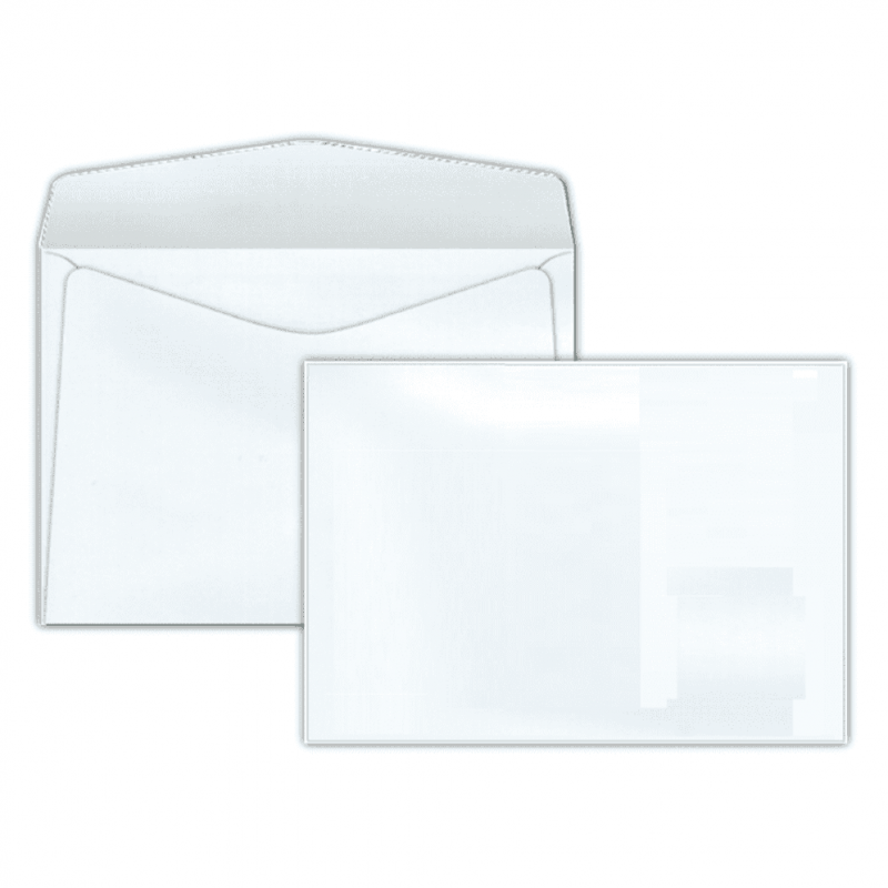 ENVELOPE CARTA BRANCO 114x162mm (Unidade) - FORONI FORONI
