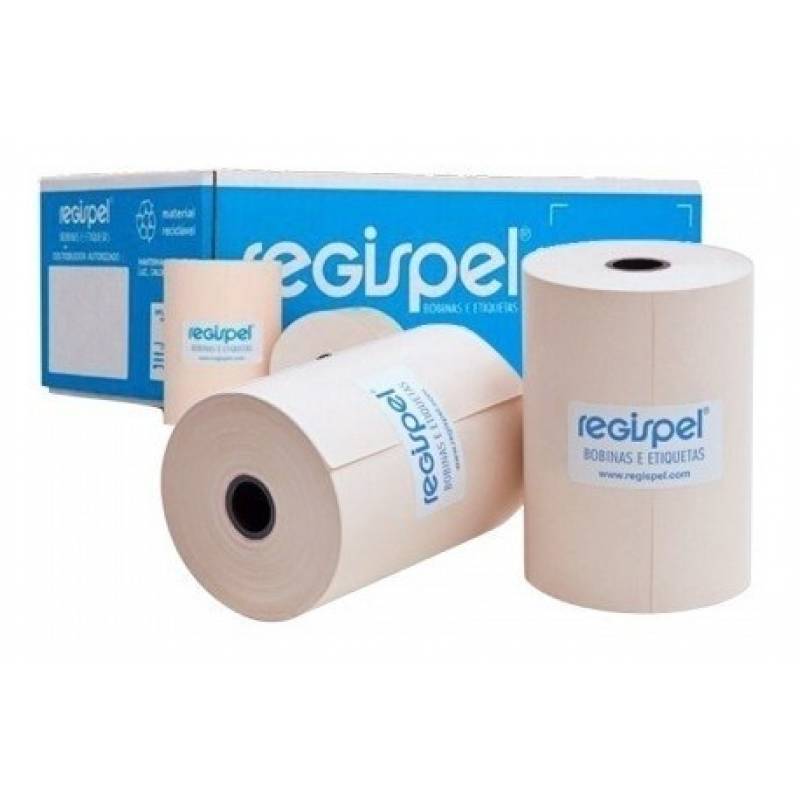 BOBINA TÉRMICA 80mmX40m KPR PALHA C/ 30 Unidades REGISPEL REGISPEL