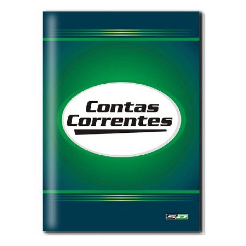 LIVRO CONTA CORRENTE 215x315mm C/ 50Fls - SÃO DOMINGOS SÃO DOMINGOS