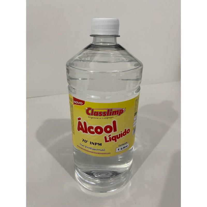 Alcool Líquido 70% 1 Litro Carbopol - Classlimp CLASSLIMP