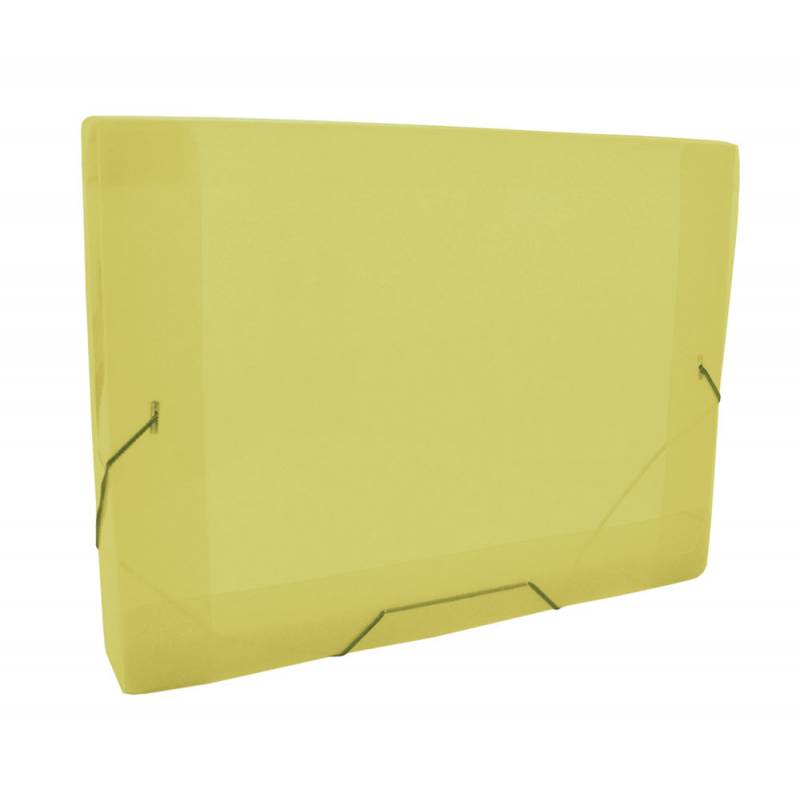 PASTA ABA ELÁSTICO MINI 183x245x20mm AMARELA - DAC ACP