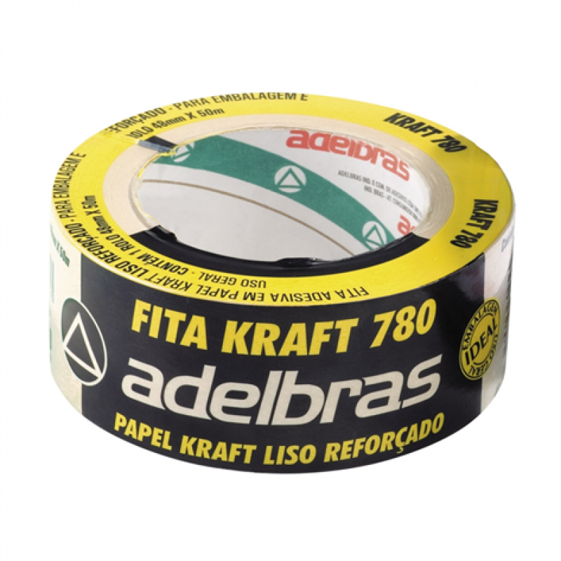FITA KRAFT LISA 36mmx50m - ADELBRAS ADELBRAS