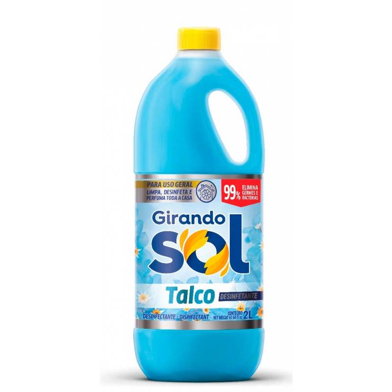 DESINFETANTE 2L TALCO - GIRANDO SOL GIRANDO SOL