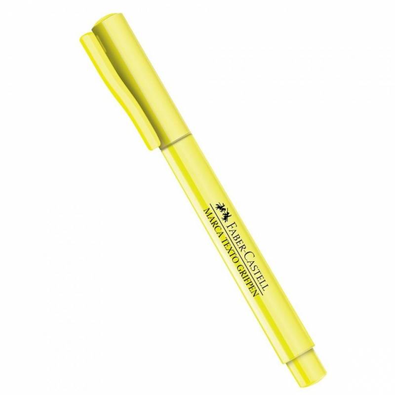 MARCA TEXTO GRIFPEN PASTEL AMARELO - FABER CASTELL FABER CASTELL