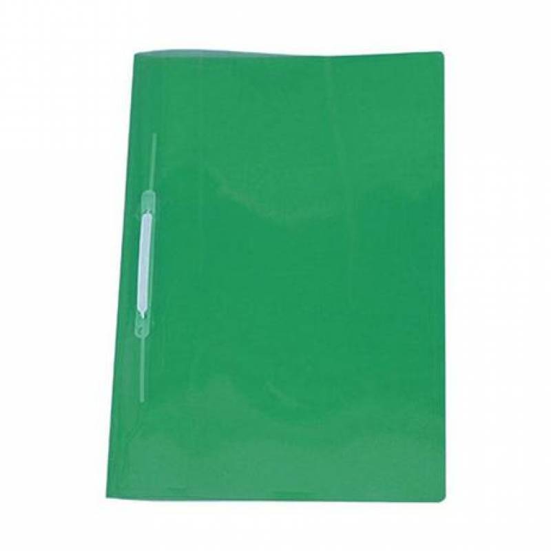 PASTA PLÁSTICA GRAMPO TRILHO 335x226x10mm VERDE - ACP ACP