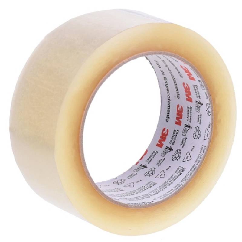 FITA ADESIVA 48mmx100m TRANSPARENTE - DUREX 3M DUREX