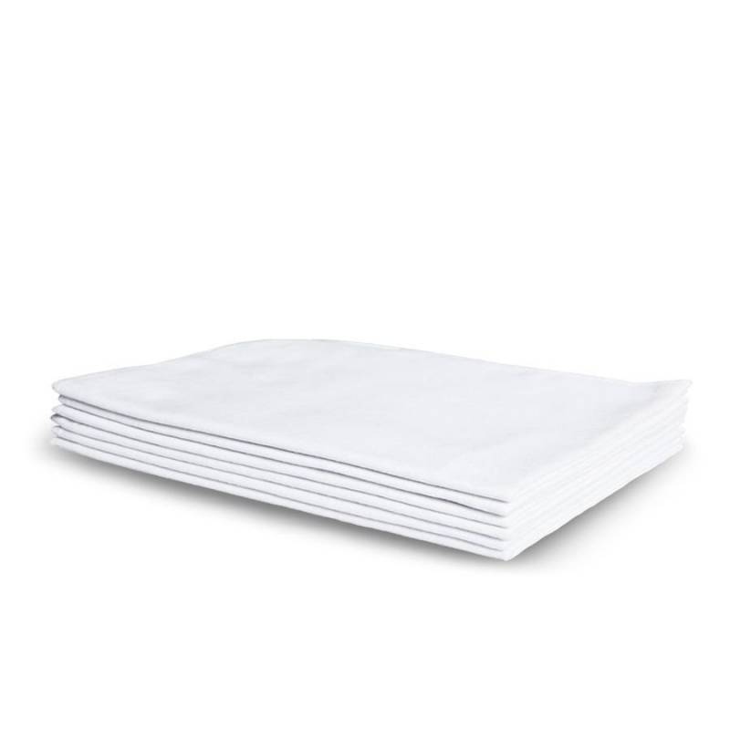 FLANELA BRANCA 28cm X 48cm - MARTINS MARTINS