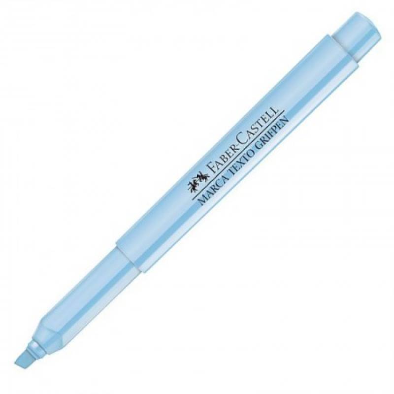 MARCA TEXTO GRIFPEN PASTEL AZUL - FABER CASTELL FABER CASTELL