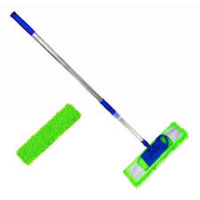 CONJUNTO MOP PÓ MICROFIBRA SUPORTE 40cm  SUPER NOBRE  NOBRE