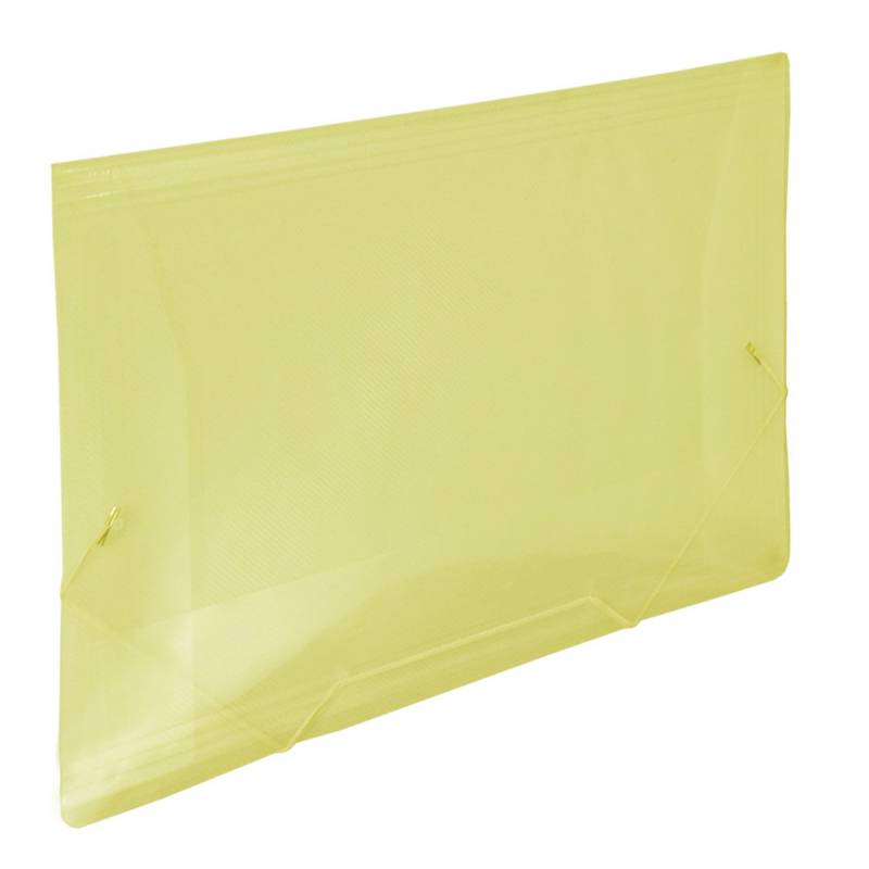 PASTA ABA ELÁSTICO MINI 245x180mm AMARELA - ACP ACP