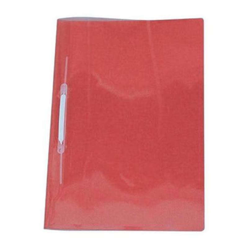 PASTA PLÁSTICA GRAMPO TRILHO 335x226x10mm VERMELHA - ACP ACP