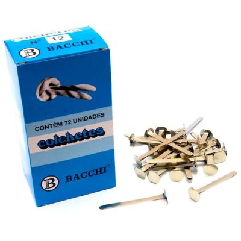COLCHETE Nº12 C/ 72 Unid. - BACCHI BACCHI