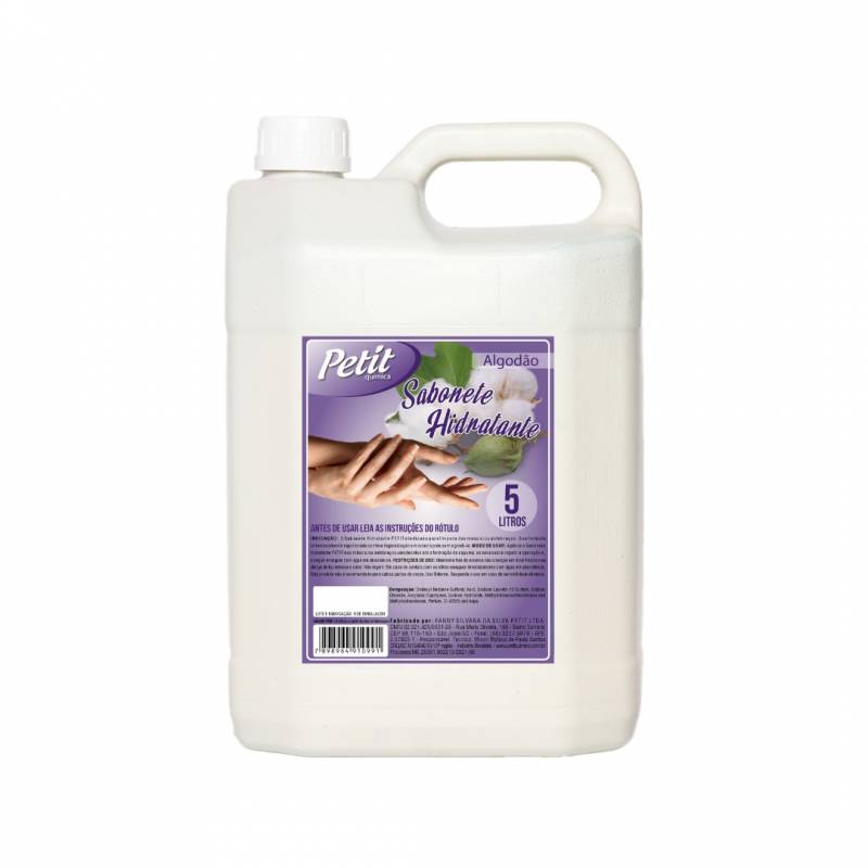 SABONETE HIDRATANTE 5L ALGODÃO PETIT PETIT QUIMICA