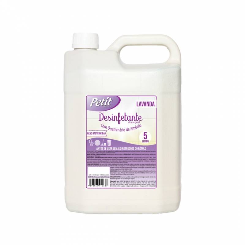 DESINFETANTE 5L LAVANDA - PETIT PETIT QUIMICA