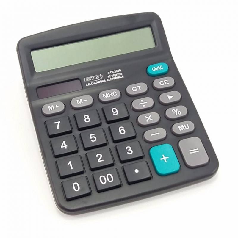 CALCULADORA DE MESA CC3000 12 DIGITOS - BRW BRW