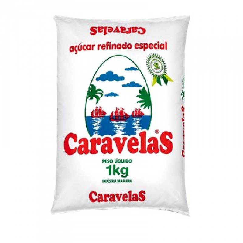 Açúcar Refinado 1kg Caravelas  CARAVELAS