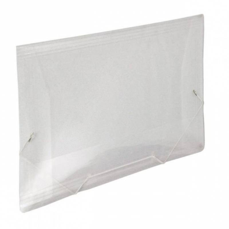 PASTA ABA ELÁSTICO A3 515x365mm CRISTAL - ACP ACP