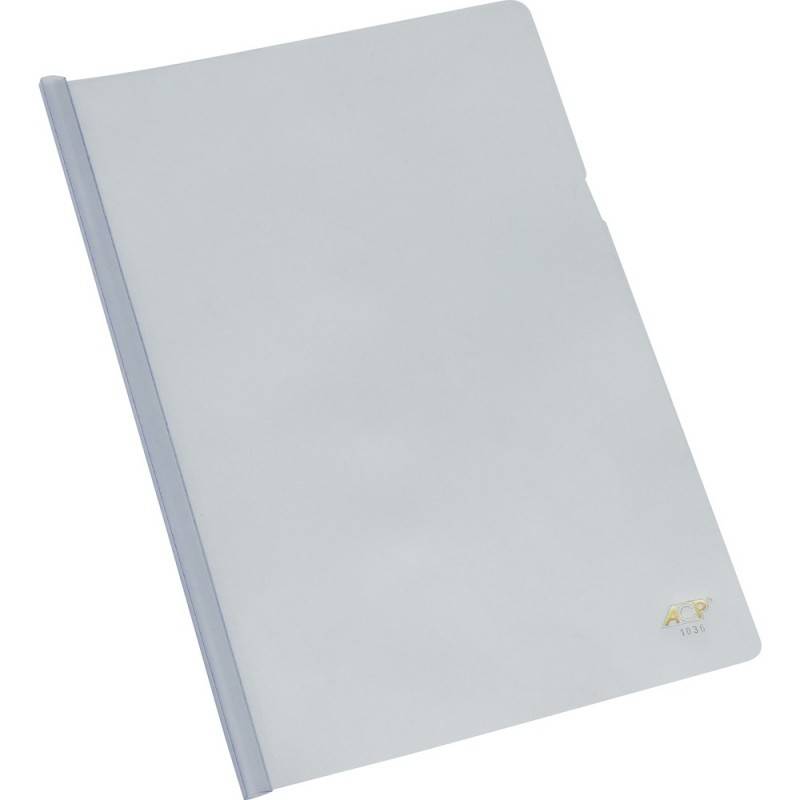 PASTA CANALETA A4 230x310x7mm CRISTAL - ACP ACP