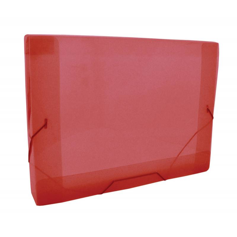 PASTA ABA ELÁSTICO OFÍCIO 335x245x20mm VERMELHA - ACP ACP