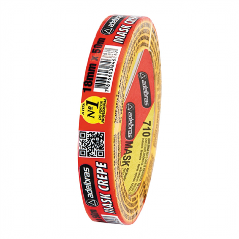 FITA CREPE 18mmx50m - ADELBRAS ADELBRAS