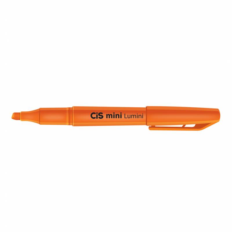 MARCA TEXTO LUMINI MINI LARANJA - CIS SERTIC CIS