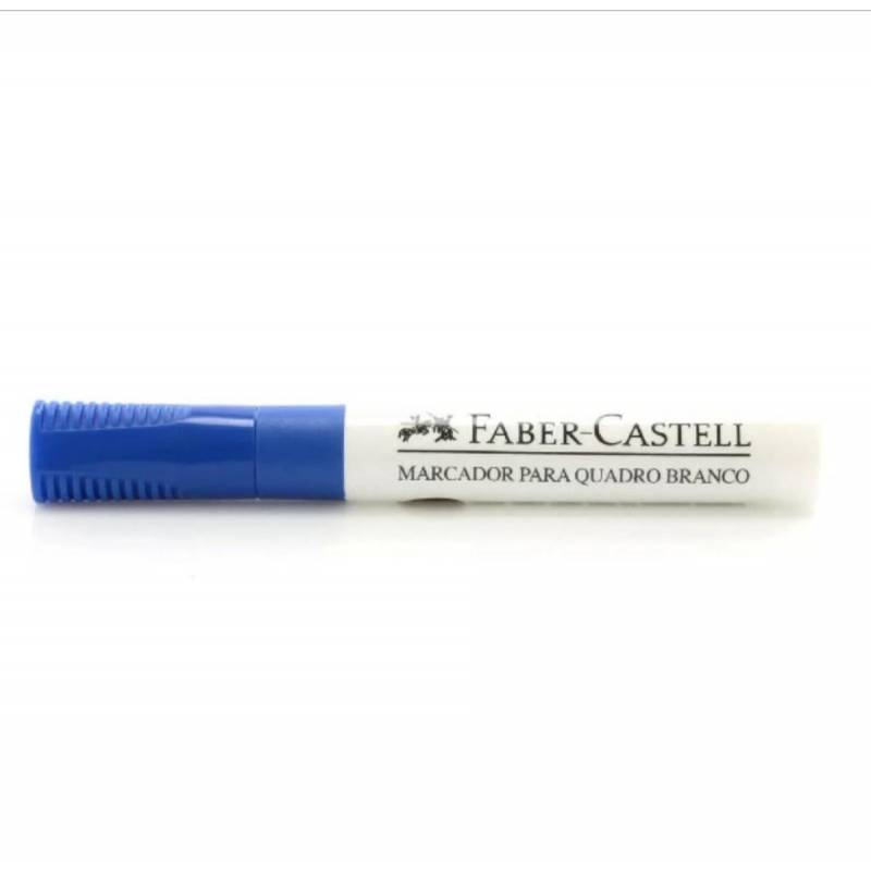 MARCADOR QUADRO BRANCO AZUL - FABER CASTELL FABER CASTELL