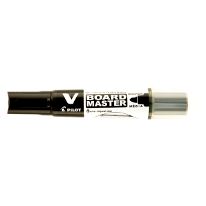MARCADOR QUADRO BRANCO V-BOARD MASTER RECARREGÁVEL PRETO - PILOT