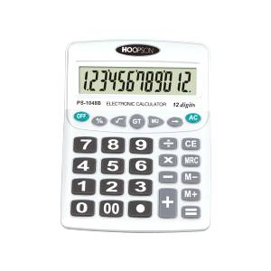 CALCULADORA DE MESA PS 1048B 12 DIGITOS - HOOPSON