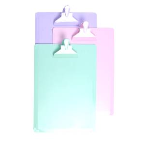 PRANCHETA ACRÍLICA OFíCIO ROSA PASTEL - DELLO