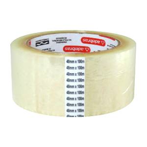 FITA ADESIVA 48mmx100m TRANSPARENTE QUALITAPE - ADELBRAS