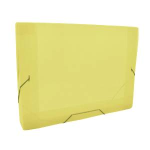 PASTA ABA ELÁSTICO OFÍCIO 335x245x30mm AMARELA- ACP